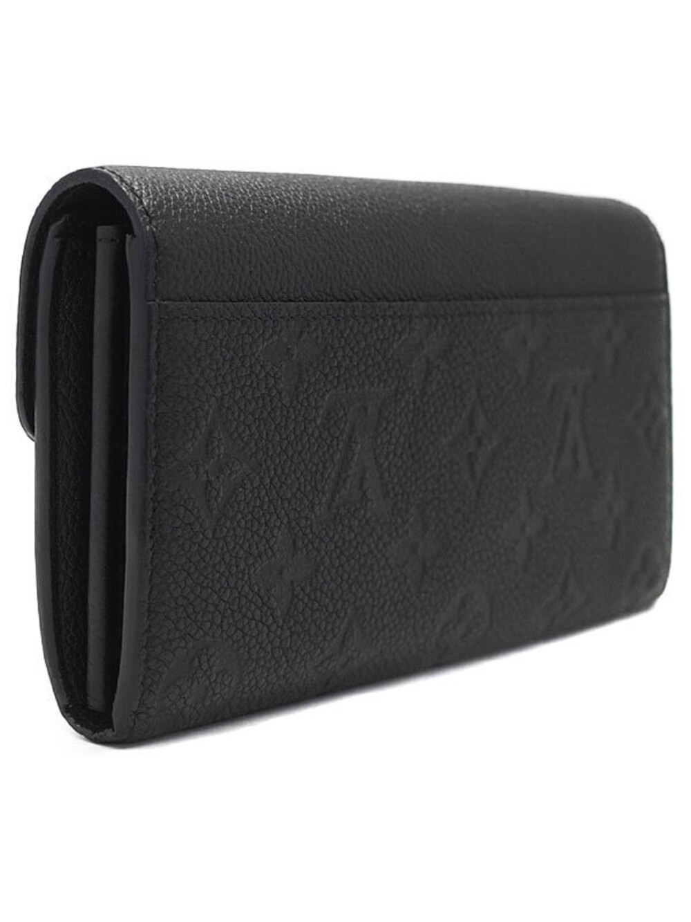 Louis Vuitton Long Empreinte fold Wallet Portefeuille Sarah Monogram Bi Brown